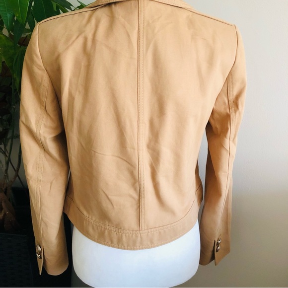 HP ✨ZARA | 100% Cotton Gold button coat/blazer 100% cotton - Picture 14 of 15